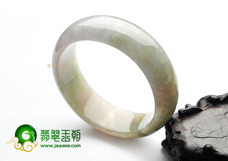 糯冰种晴水飘花手镯(61.2mm)
