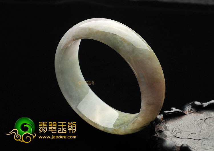 糯冰种晴水飘花手镯(61.2mm)
