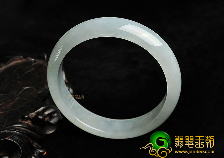 冰种淡晴水手镯(58.7mm)