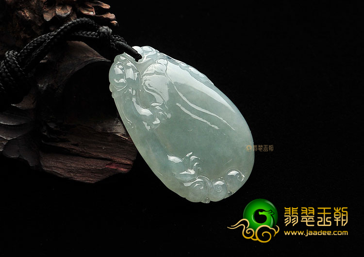 (超值推荐)糯冰种晴水福瓜挂件