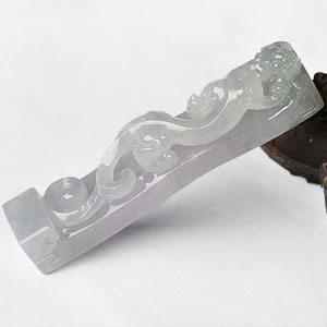 (超值推荐)冰种晴水龙钩挂件