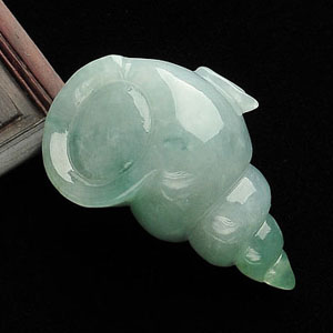 糯冰种飘花安居乐业挂件