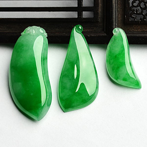 冰种正阳绿福瓜挂件(一批走)