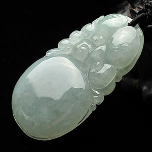 (超值推荐)糯冰种晴水如意寿挂件