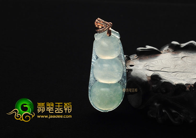 (超值推荐)冰种晴水四季豆挂件