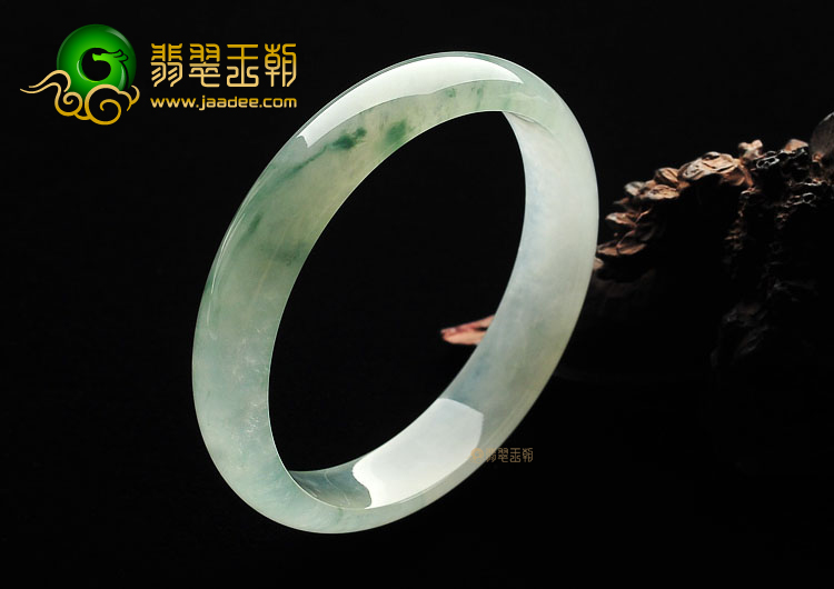(超值推荐)冰种飘花手镯(58.2mm)
