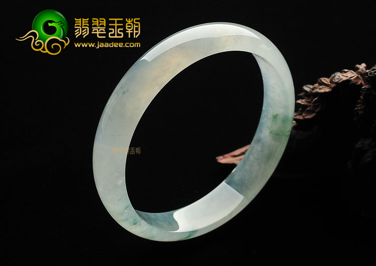 (超值推荐)冰种飘花手镯(58.5mm)