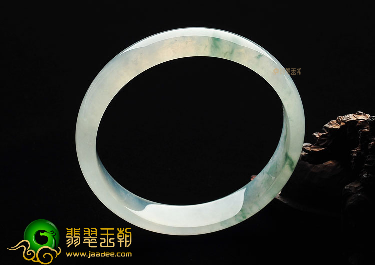 (超值推荐)冰种飘花手镯(58.5mm)