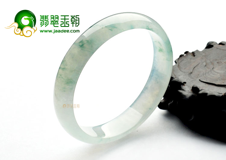(超值推荐)冰种飘花手镯(58.5mm)
