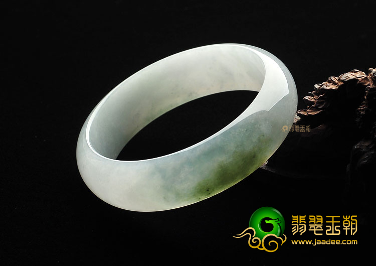 冰种晴水飘花手镯(56.8mm)