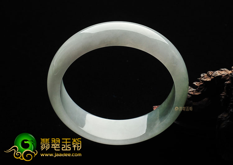 冰种晴水飘花手镯(56.8mm)