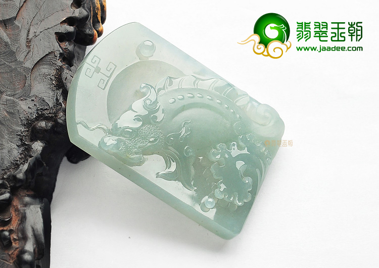 （一口价扫货）冰种晴水龙头鱼挂件