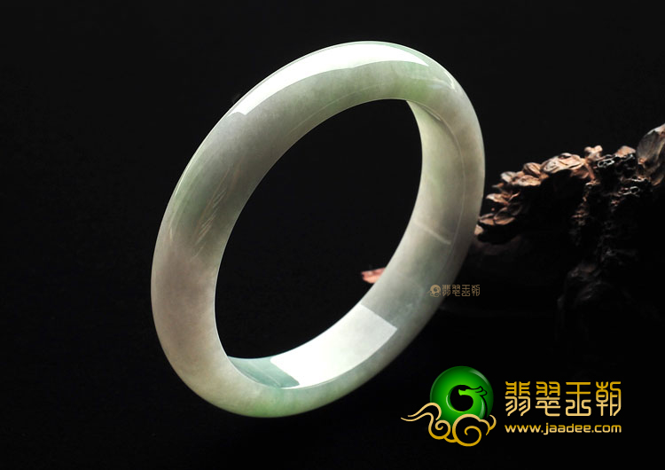 (超值推荐)糯冰种晴水手镯(60.2mm)