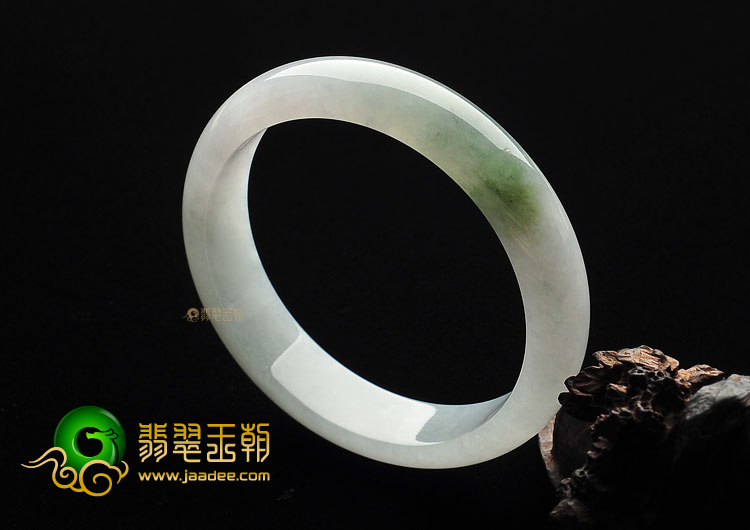 冰种晴水飘花手镯(58mm)