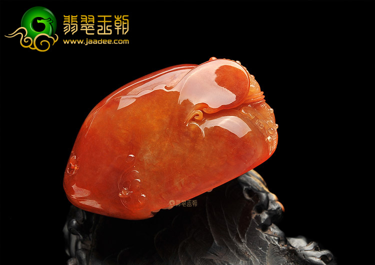 (超值推荐)冰种红翡龙头鱼挂件