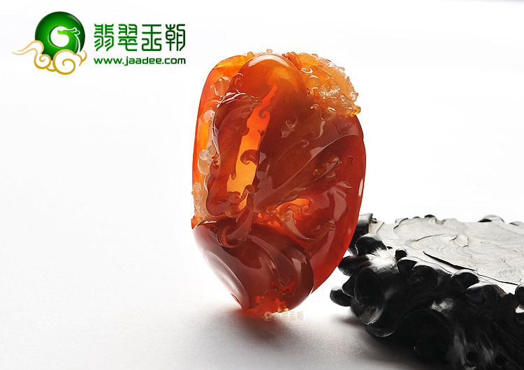 (超值推荐)冰种红翡龙头鱼挂件
