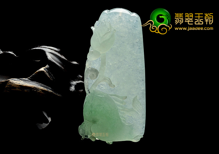 (超值推荐)冰种晴水年年有余挂件