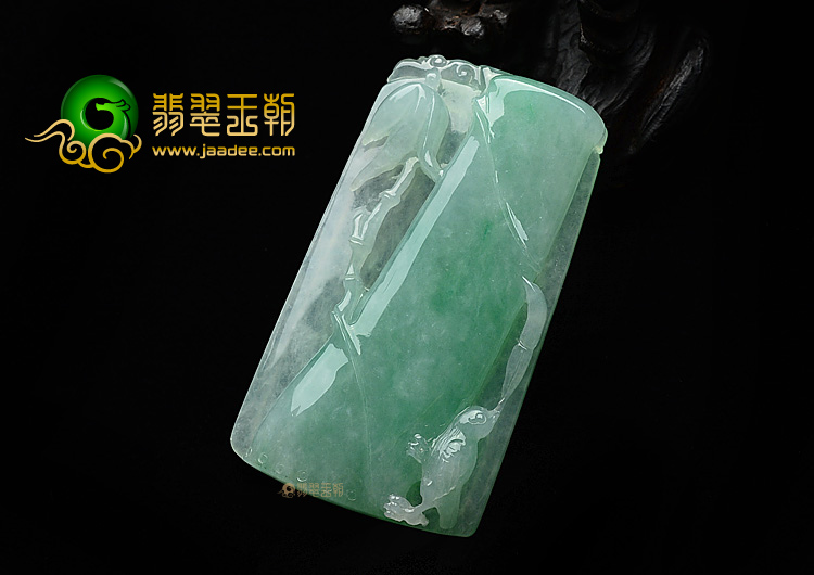 (超值推荐)冰种翠色节节高挂件