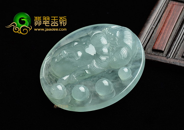 (超值推荐)冰种晴水观音头挂件