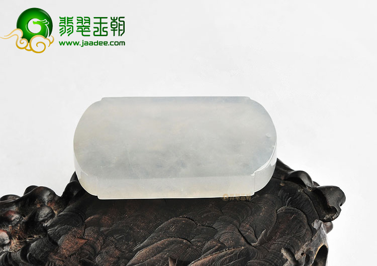 冰种白色金玉满堂挂件