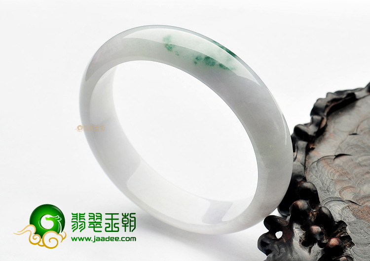 糯冰种飘花手镯(57.6mm)