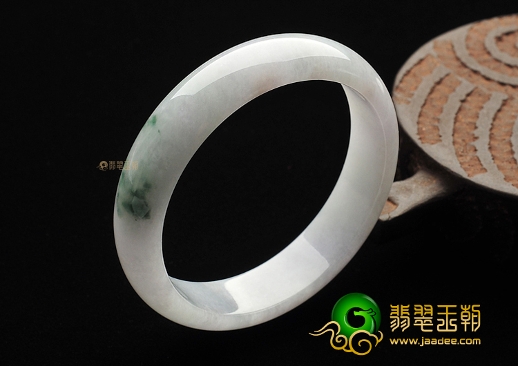 糯冰种飘花手镯(57.6mm)