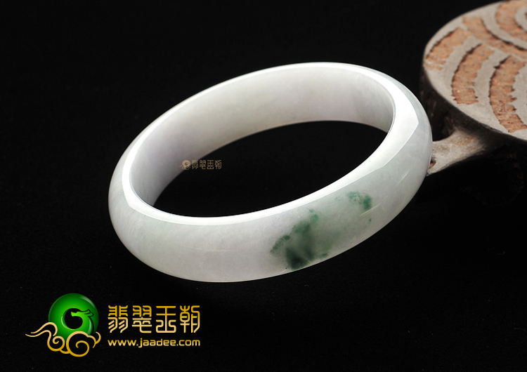 糯冰种飘花手镯(57.6mm)