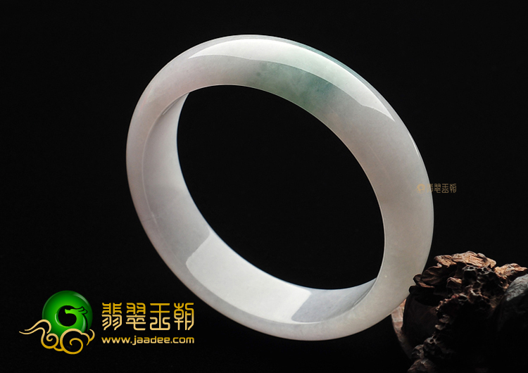 糯冰种晴水飘花手镯(60.8mm)