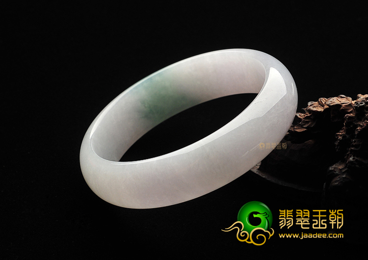 糯冰种晴水飘花手镯(60.8mm)