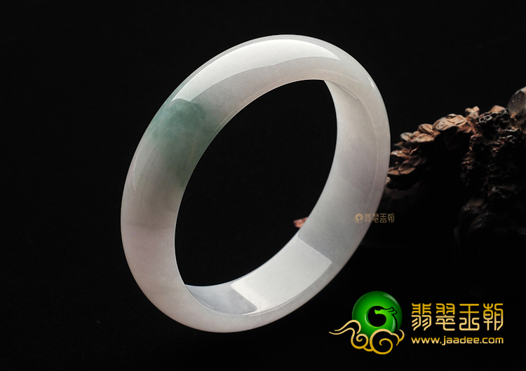 糯冰种晴水飘花手镯(60.8mm)