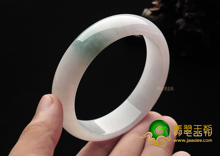 糯冰种晴水飘花手镯(60.8mm)
