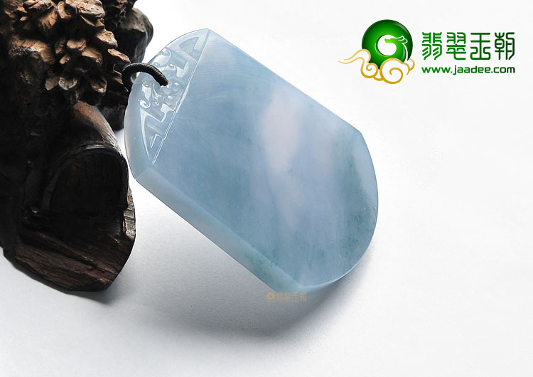 (超值推荐)冰种紫罗兰平安无事牌挂件