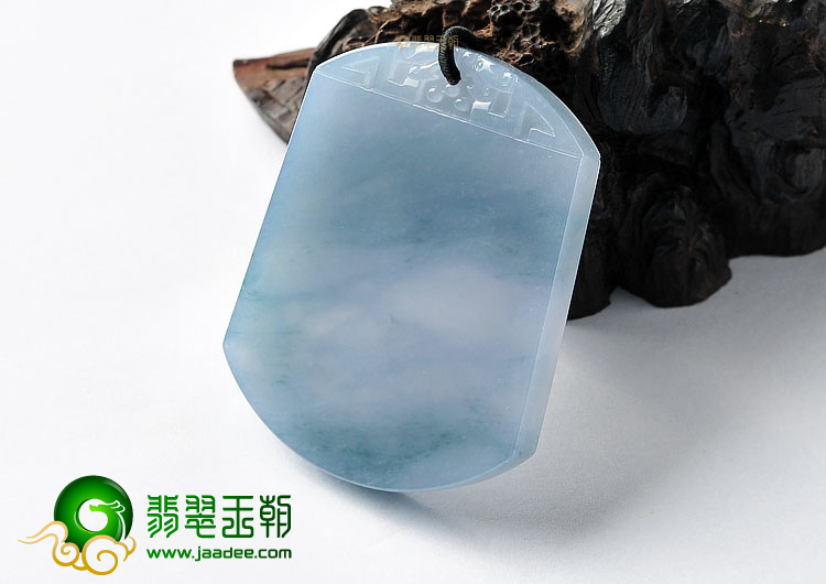 (超值推荐)冰种紫罗兰平安无事牌挂件