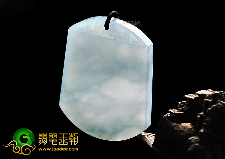 (超值推荐)冰种紫罗兰平安无事牌挂件