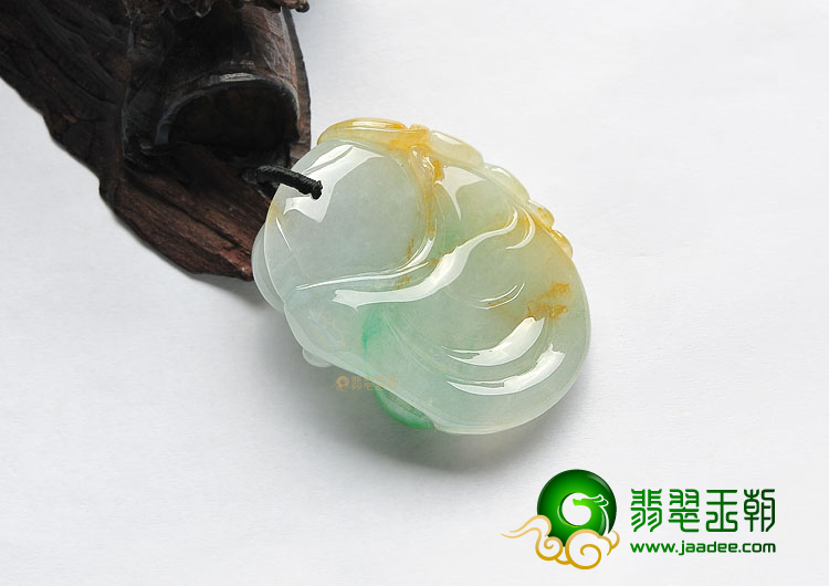(超值推荐)冰种三彩纳福挂件