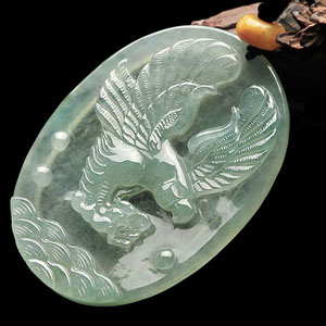 冰种晴水势在必得挂件