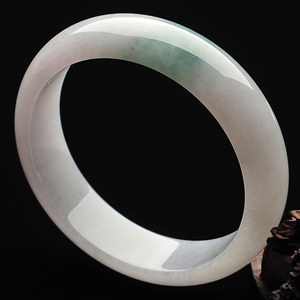 糯冰种晴水飘花手镯(60.8mm)