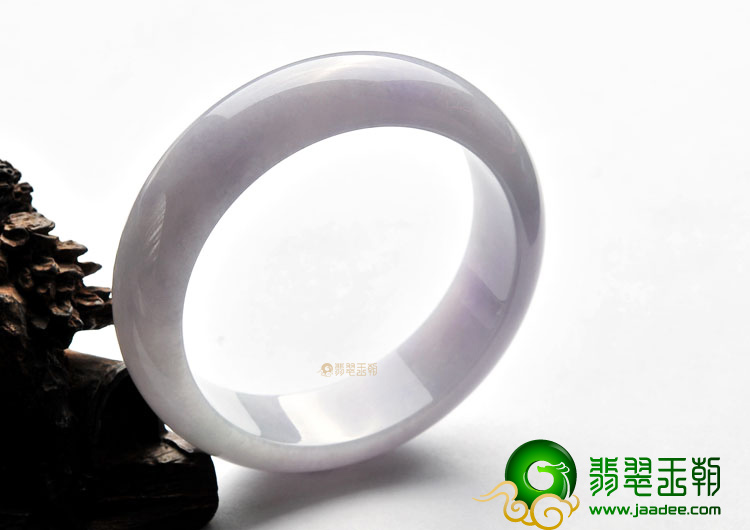 糯冰种紫罗兰手镯(58.1mm)
