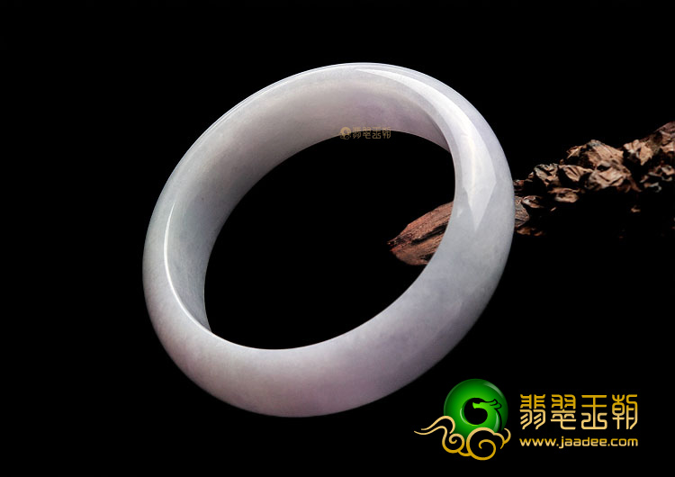 糯冰种紫罗兰手镯(58.1mm)