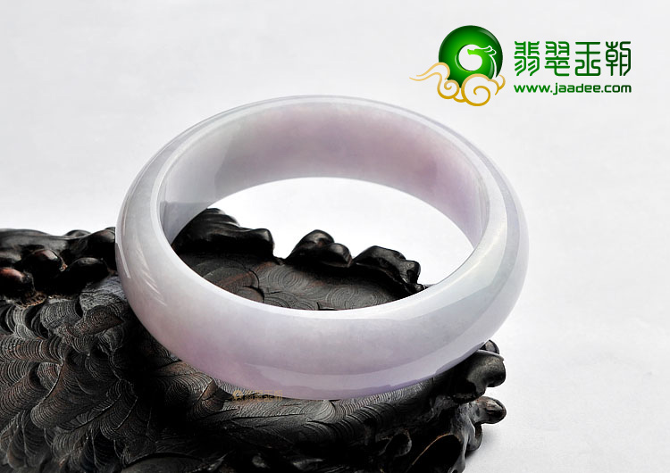 糯冰种紫罗兰手镯(58.1mm)