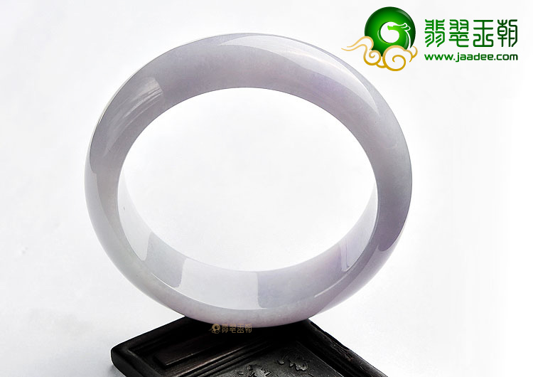 糯冰种紫罗兰手镯(58.1mm)
