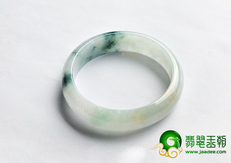 (超值推荐)糯冰种飘花手镯(55.2mm)