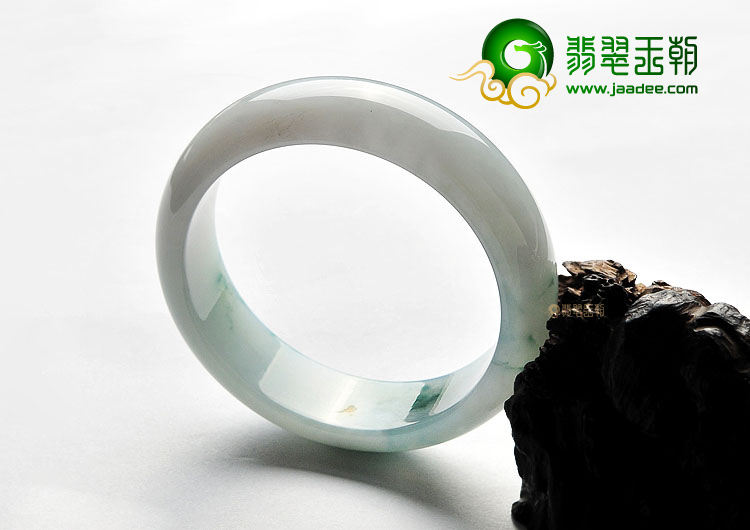 糯冰种飘花手镯(54.4mm)