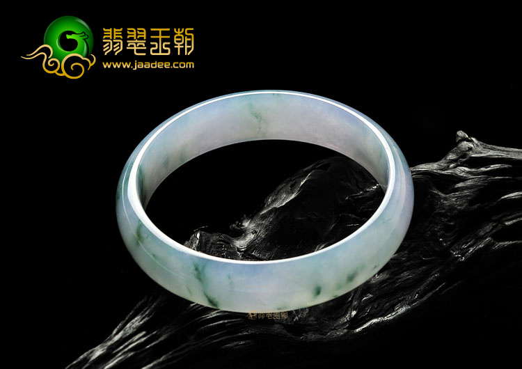 (超值推荐)冰种紫罗兰飘花手镯(57mm)
