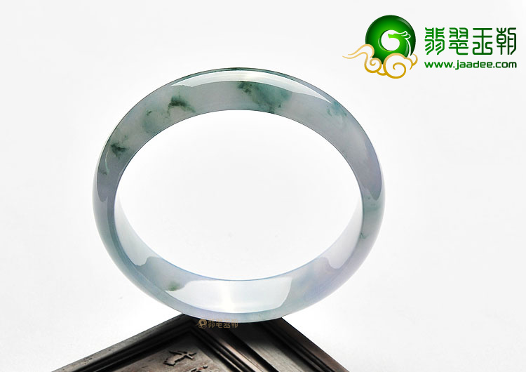 (超值推荐)冰种紫罗兰飘花手镯(57mm)