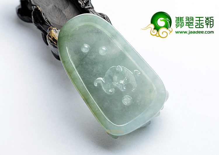 (超值推荐)糯冰种晴水马上封侯挂件