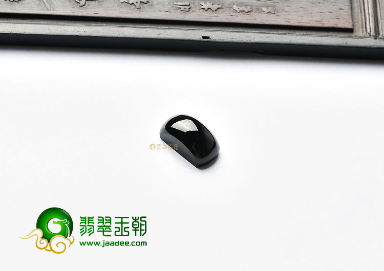 (超值推荐)冰种墨翠戒面