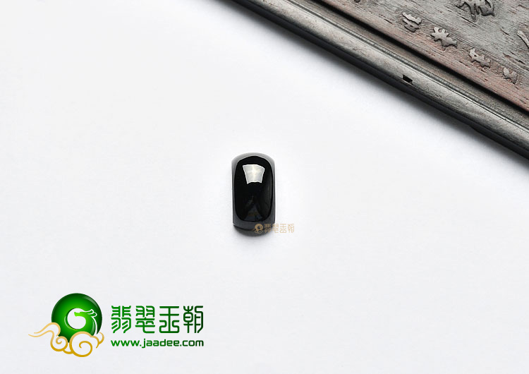 (超值推荐)冰种墨翠戒面