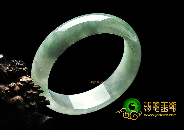糯冰种晴水手镯(61.5mm)