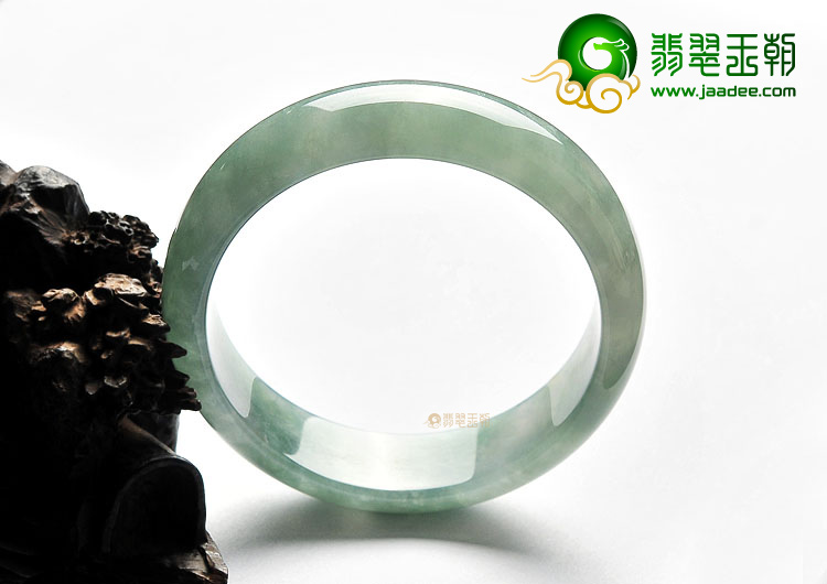 糯冰种晴水手镯(61.5mm)